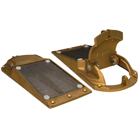 Groco Perforated Hull Strainer w/Access Door 3" Max Thru-Hull APHS-3000-1